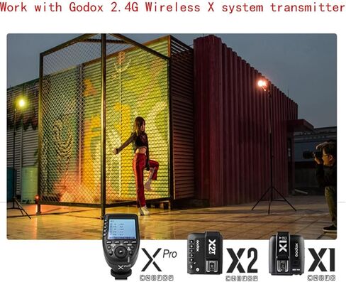 GODOX V1 V1-C V1C USA Version Camera Flash with Godox S3 Flash Bracket for Canon Camera Flash Speedlite Speedlight,76Ws 2.4G TTL1/8000 HSS,480 Full Power Shots,1.5s Recycle Time,2600mAh Li-ion Battery in Saudi Arabia