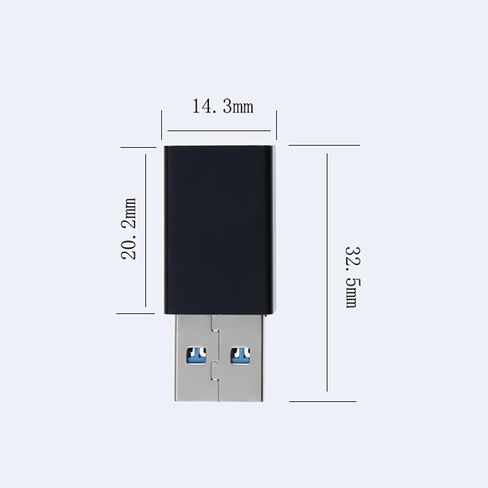 2 حزمة USB C أنثى إلى USB ذكر محول نوع C محولات 5Gbps مزامنة البيانات والشحن السريع للهاتف المحمول شحن in Kuwait