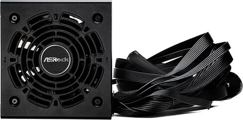 مصدر الطاقة ASROCK CL-750G، PSU، 750 وات، 80 Plus Gold، 120 مم، Active PFC، PCI-E 5.1 ​​(12+4pin) x1، PCI-E (6+2 pin) x4، SATA (5 pin) x4 in Kuwait