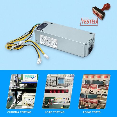 ترقية H260EBM-01 L260EBM-01 260 واط وحدة تزويد الطاقة PSU متوافقة مع Dell Optiplex 3050 3060 3050M 3080 5080 5050 5060 7050 7060 7080 5090 7090 7080MT WYHR8 JJ4YW H260EBM-01 تحويل التيار الكهربائي in Kuwait