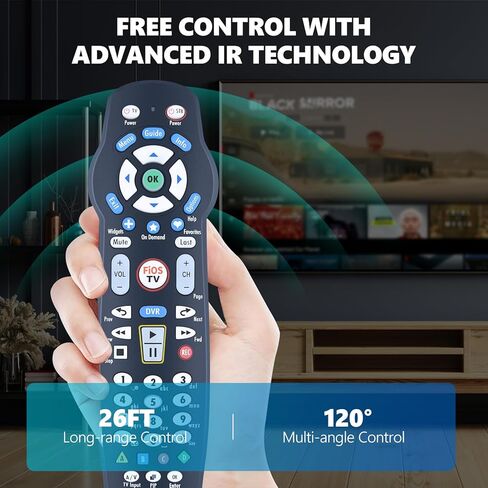 بديل عالمي PZL متوافق مع جهاز التحكم عن بعد Verizon Fios VZ P265v4 P265v5 RC TV STB، لـ RC1445302/00B in Kuwait