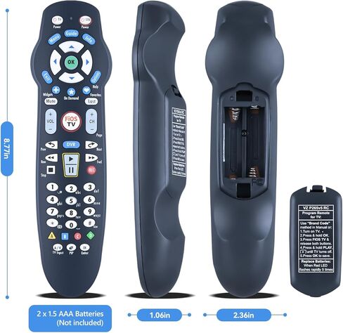 بديل عالمي PZL متوافق مع جهاز التحكم عن بعد Verizon Fios VZ P265v4 P265v5 RC TV STB، لـ RC1445302/00B in Kuwait