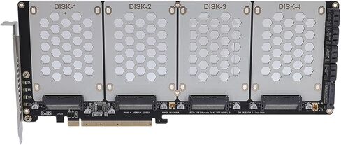 محول U.2 إلى PCIe 4.0 X8، محول U.2 NVME مستقر إلى PCIe 4.0 للكمبيوتر in Kuwait