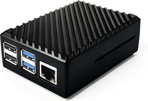 مبرد غرفة التبريد من الألومنيوم Raspberry Pi 4 لجهاز Raspberry Pi 4 Model B / 4B in Kuwait