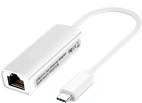 Wireless Charging Adapter Type C Wireless Charging USB C to Ethernet Adapter RJ45 to USB-C in Kuwait