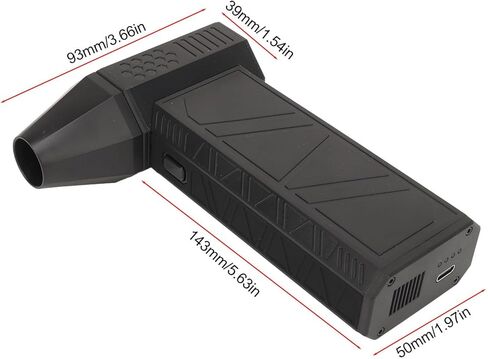 Super Jet Fan, 130000RPM High Speed Handheld Jet Dry Blower with Overheat, Portable Electric Air Duster for Car Computer Keyboard Furniture in Saudi Arabia