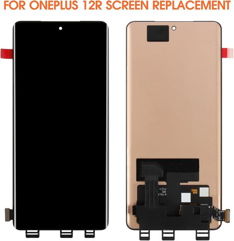 OLED لOneplus 12R استبدال الشاشة لشاشة Oneplus 12R LCD CPH2609 ، CPH2585 شاشة تعمل باللمس محول الأرقام الجمعية إصلاح أطقم in Kuwait
