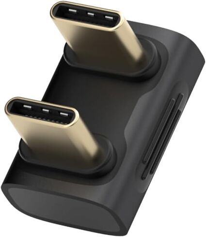 240W 80Gbps 8K@60Hz USB C Adapter, USB-C Male to Male Adapter, USB4 Connecter for Thunderbolt 5/4/3, Laptop, Switch, Dock, Mac, Tablet, iPhone 16 15 Pro Max (TGM16) in Saudi Arabia