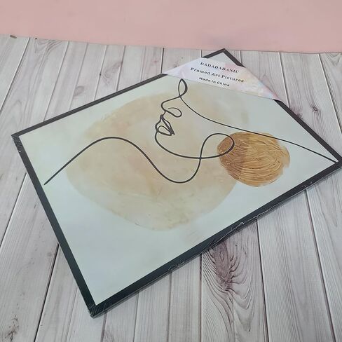 DADADADANIU Framed art pictures – Modern Abstract Face Wall Hanging, Suitable for Living Rooms and Bedrooms in Saudi Arabia