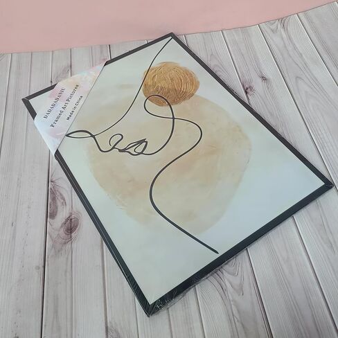 DADADADANIU Framed art pictures – Modern Abstract Face Wall Hanging, Suitable for Living Rooms and Bedrooms in Saudi Arabia