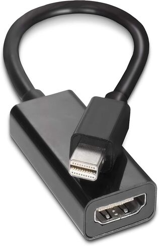 محول CIMPLE CO Mini DisplayPort إلى HDMI - محول كابل Thunderbolt/MiniDP إلى HDMI - أسود in Saudi Arabia