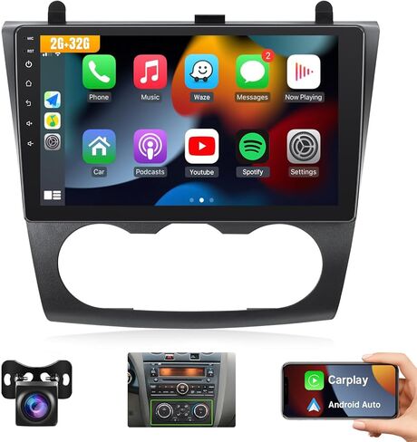 Leadfan Car Radio for Nissan Sentra 2013 2014 2015 2016 2017 2018 2019 with Wireless CarPlay &Android Auto, 10.1 Inch Screen for Sentra Radio with Bluetooth GPS Navigation Backup Camera WiFi in Saudi Arabia