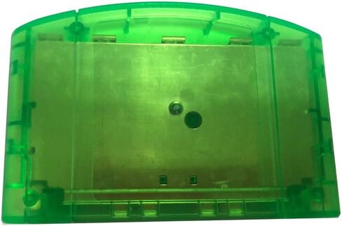 Game Card Shell for N64 Game Cartridge Cover Plastic Case US Version (Clear Green) in Saudi Arabia