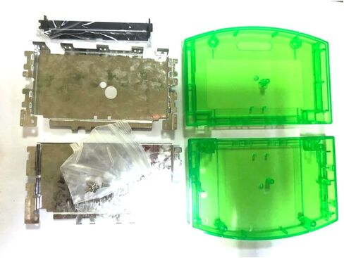 Game Card Shell for N64 Game Cartridge Cover Plastic Case US Version (Clear Green) in Saudi Arabia