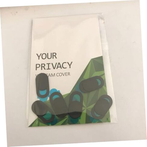 6pcs Webcam Cover Slider Privacy for Tablets and Smartphones Plastic Easy to Install Fit Black in Saudi Arabia