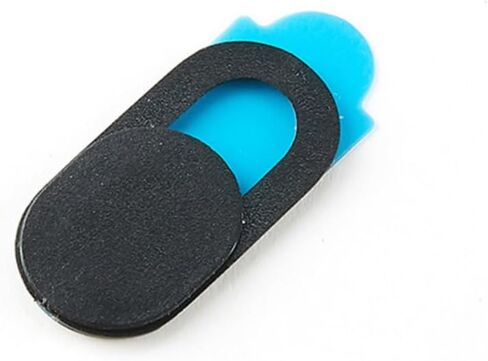 6pcs Webcam Cover Slider Privacy for Tablets and Smartphones Plastic Easy to Install Fit Black in Saudi Arabia