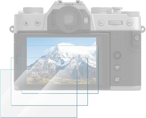 SMALLRIG 3Pack Screen Protector for FUJIFILM X-T30 III/X-T30 II/X-T30 / X-S10, 0.3mm Ultra-Thin Tempered Glass Cover, 2.5D Round Edge, Anti-Scratch, Anti-Bubble, Anti-Shock - 5804 in Saudi Arabia