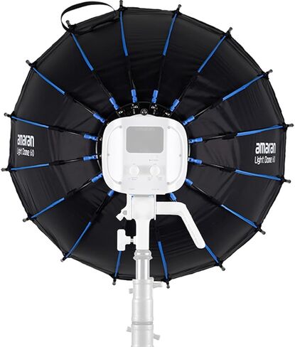 أماران لايت دوم 60 16 جانب 2 قدم دائرية بوينز جبل سوفت بوكس ​​مع تصميم قضيب سريع التحرير، وانتشار، وشبكة التحكم في الضوء in Kuwait