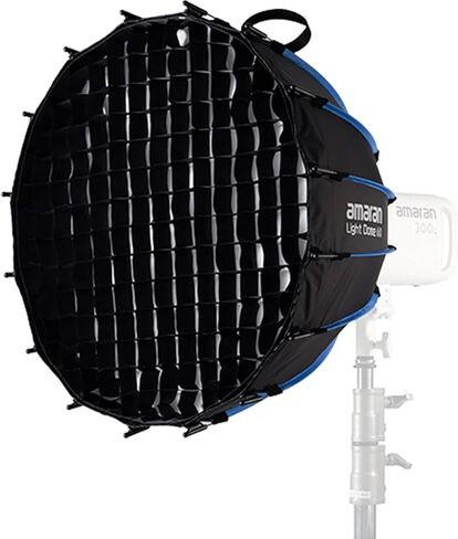 أماران لايت دوم 60 16 جانب 2 قدم دائرية بوينز جبل سوفت بوكس ​​مع تصميم قضيب سريع التحرير، وانتشار، وشبكة التحكم في الضوء in Kuwait