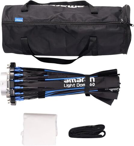 أماران لايت دوم 60 16 جانب 2 قدم دائرية بوينز جبل سوفت بوكس ​​مع تصميم قضيب سريع التحرير، وانتشار، وشبكة التحكم في الضوء in Kuwait