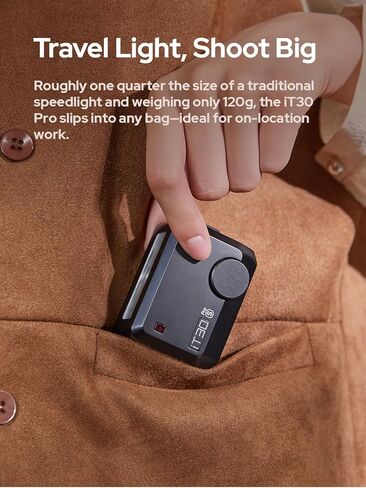 فلاش كاميرا صغير Godox iT30 Pro F مع جهاز رفع الحذاء الساخن Godox TR TTL لـ Fujifilm in Saudi Arabia