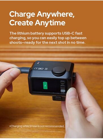 فلاش كاميرا صغير Godox iT30 Pro F مع جهاز رفع الحذاء الساخن Godox TR TTL لـ Fujifilm in Saudi Arabia