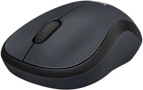 ماوس لاسلكي أسود، اتصال USB، M220 صامت in Kuwait