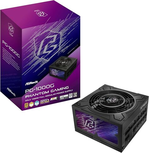 اللوحة الأم ASRock X870 Riptide WiFi AM5 + حزمة PG 1000G ATX3.1 PSU: Ryzen 9000/8000/7000 Ready، PCIe 5.1، Wi-Fi 7، USB4، 1000W Gold Power in Kuwait