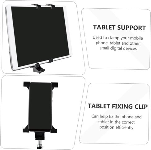 Professional Fixation Clamp for Tablets Phones Easy to Adjust Secure Holders for Screen Size in Saudi Arabia
