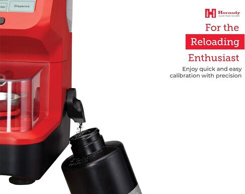 قياس مسحوق Hornady Auto Charge Pro - قياس دقيق للمسحوق وتوزيعه، دقيق حتى 0.1 كسب - يتميز بسرعات هزيلة قابلة للتخصيص، وشاشة تعمل باللمس بإضاءة خلفية ومستوى فقاعات مدمج in Saudi Arabia