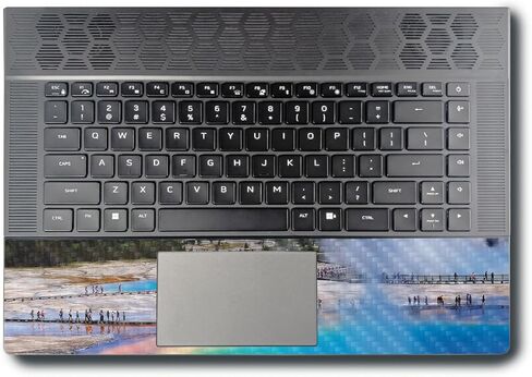غلاف MightySkins المصنوع من ألياف الكربون المتوافق مع مجموعة التغليف الكاملة Alienware X16 R1 (2023) - زنبرك منشوري | لمسة نهائية واقية ومتينة من ألياف الكربون | سهل التطبيق | صنع في الولايات المتحدة الأمريكية in Kuwait