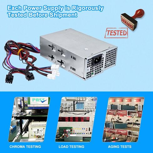 Upgraded D500EPS-01 DPS-500AB-58A L500EPS-01 500W Power Supply HU500EPS-00 VFFKJ Compatible with Dell XPS 8950 Vostro 3901 3910 Inspiron 3910 D12 Latitude D500 Optiplex 7000MT HU500EPS-01 Power Supply in Saudi Arabia