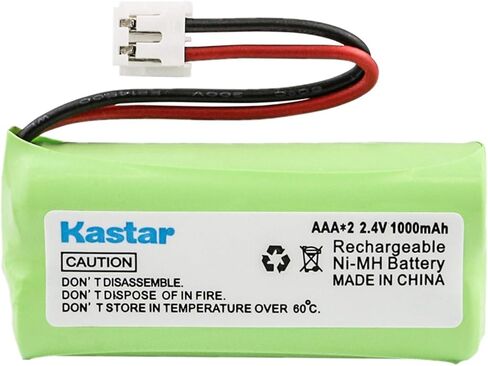 استبدال بطارية Kastar لـ AT&T BT8001 BT8000 BT8300 BT6010 Vtech BT184342 BT284342 AT3211-2 89-1335-00 89-1344-01 89-1330-00-00 89-1330-01-00 89-1326-00-00 بات-6010 أونيدن BT1011 BT1018 BT694 in Kuwait