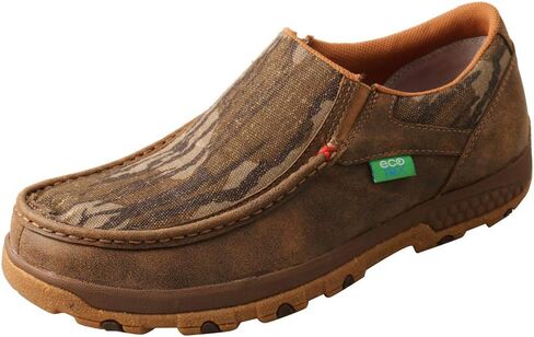 Twisted X Men's Lace-Up Chukka Driving Moc with CellStretch in Saudi Arabia