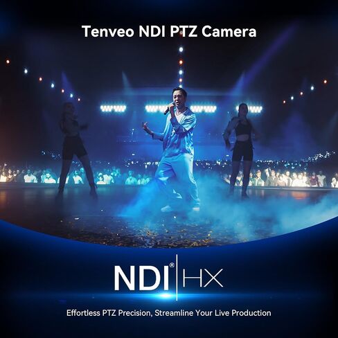 مجموعة/أطقم كاميرا Tenveo NDI PTZ، 20X AI للتتبع التلقائي NDI SDI/HDMI/USB3.0/LAN(PoE) كاميرا PTZ(*3)، وحدة تحكم عصا التحكم NDI PTZ و4K HDMI + SDI Video Switcher Mixer للأحداث المباشرة والبث الكبير in Kuwait