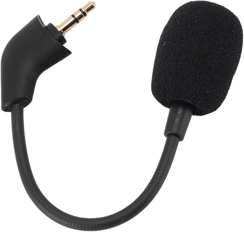 AYNEFY 3.5Mm Gaming Microphone, X 2 Mic Replacement Replacement Boom Mic, X 2 Mic Replacement for Ii Wired Headset, Flexible Plug Play with Foam Cover, for Left Right Ears Rotation in Saudi Arabia