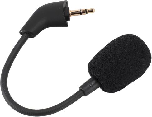 AYNEFY 3.5Mm Gaming Microphone, X 2 Mic Replacement Replacement Boom Mic, X 2 Mic Replacement for Ii Wired Headset, Flexible Plug Play with Foam Cover, for Left Right Ears Rotation in Saudi Arabia