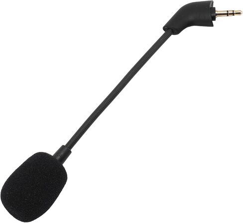AYNEFY 3.5Mm Gaming Microphone, X 2 Mic Replacement Replacement Boom Mic, X 2 Mic Replacement for Ii Wired Headset, Flexible Plug Play with Foam Cover, for Left Right Ears Rotation in Saudi Arabia