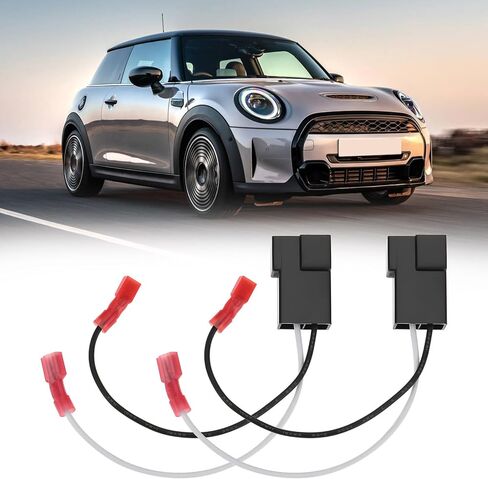 4 قطعة محول موصلات الرصاص لسماعات السيارة متوافق مع Mini One Cooper R50 R52 R53 in Kuwait