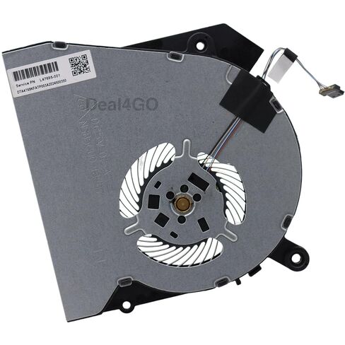 مروحة تبريد وحدة المعالجة المركزية Deal4GO L45100-001 بديلة لـ HP ProBook 450 455 G7، 450 455 G6 مع رسومات مدمجة (UMA) in Kuwait