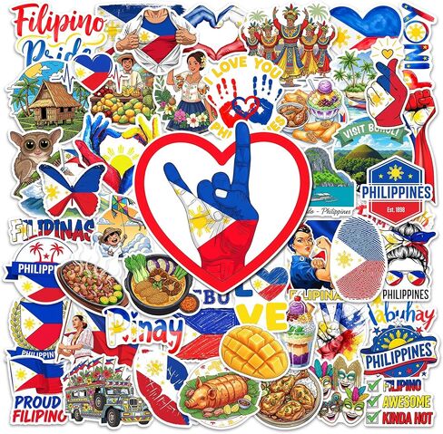 50 Pcs Caribbean Stickers Waterproof Tropical Vinyl Decal Island Life Sticker Laptop Water Bottle Tablet Phone Luggage Scrapbook Journal Skateboard Guitar Fridge Gifts for Teens Adults in Saudi Arabia