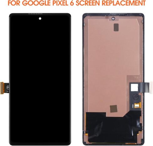 OLED for Google Pixel 6 Screen Replacement for Pixel 6 LCD Display GB7N6 G9S9B16 Screen Digitizer Assembly Repair Part with Frame in Saudi Arabia