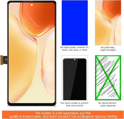 OLED for Google Pixel 6 Screen Replacement for Pixel 6 LCD Display GB7N6 G9S9B16 Screen Digitizer Assembly Repair Part with Frame in Saudi Arabia