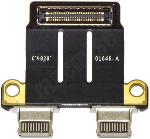 استبدال منفذ شحن USB-C من النوع C DC لجهاز Mac-Book Air 13 بوصة A1706 A1707 A1989 A1990 A2251 A2141 A2159 A2289 A2281 A2338 923-03553 820-01161-A 821-01658-A 923-02813 in Kuwait