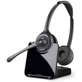 HP Poly CS520/520-XD/WH350-XD 900 MHz Top - Stereo - Wireless - 350 ft - Over-The-Head - Binaural - Noise Cancelling Microphone in Kuwait