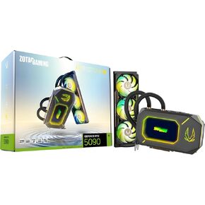 ZOTAC ARCTICSTORM AIO تبريد سائل GeForce RTX 5090 32GB GDDR7 PCI Express 5.0 in Kuwait
