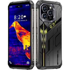 MMY 32+1TB Rugged Armor Unlocked Cell Phone,Smartphone 6.99" HD 68+108MP Night Vision Photography 22000mAh AI Unlocked Phone,Face ID/Fingerprint Unlock/Underwater-Night-Photo/Dual SIM/5G/NFC(Green-B) in Kuwait