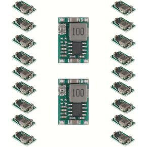 20Pcs Mini 360 3A DC-DC Power Step-Down Module Synchronous Rectification Step-Down 4.75V-23V to 1.0V-17V for RC in Kuwait