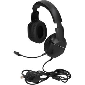 Gaming Headset, Wired Stereo Gaming Headphones with Microphone 360° Surround Sound Noise Cancelling Over Ear Headphones for PCs Cell Phones Laptops Game Consoles (No 3.5mm Plug) in Kuwait