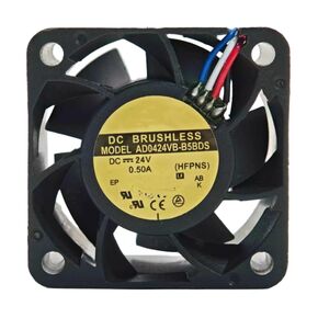 AD0424VB-B5BDS DC 24V 0.50A 40x40x28mm مروحة تبريد 4 أسلاك in Kuwait